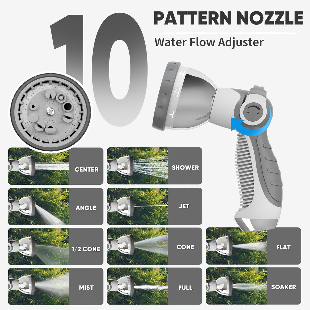 40/100/110/130FT X 1/2" Retractable Garden Hose Reel